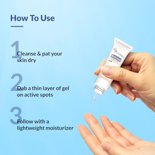 Image of Fixderma Salyzap 2% Salicylic Acid Acne Spot Corrector Gel with 2% Niacinamide Acid & 1% Aczero | Reduce Active Acne & Redness | Fades Dark Spots & Blemishes | Pimple Remover For Men & Women - 20g