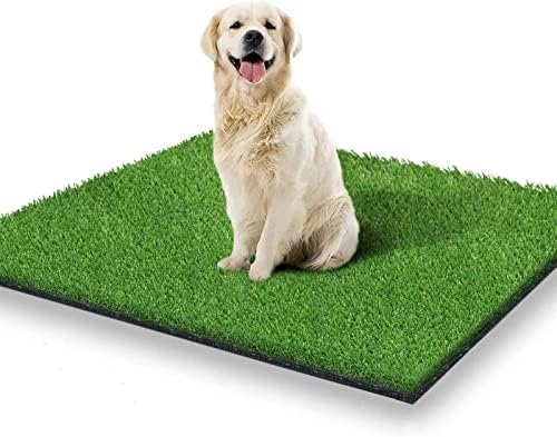 STARROAD-TIM 80 * 100 CM Artificial Grass Rug Turf for Dogs Indoor Outdoor Fake Grass for Dogs Potty Training Area Patio Lawn Decoration