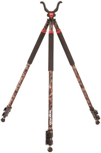 BOG-Pod CLD Camo Shooting Rest with Lightweight Design, USR and Telescoping Legs for Quick Adjustments and Accuracy for Hunting, Shooting and Outdoors