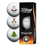 Titleist Pro V1 Weihnachts-Golfbälle - 3er Pack