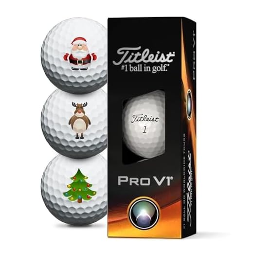 Titleist Pro V1 Weihnachts-Golfbälle - 3er Pack