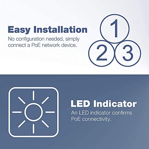 Trendnet Gigabit Power Over Ethernet Injector, Full Duplex Gigabit Speeds, 1 X Gigabit Ethernet Port, 1 X Poe Gigabit Ethernet Port, Network Devices Up To 100M (328 Ft), 15.4W, Black, Tpe-113Gi #TOP6