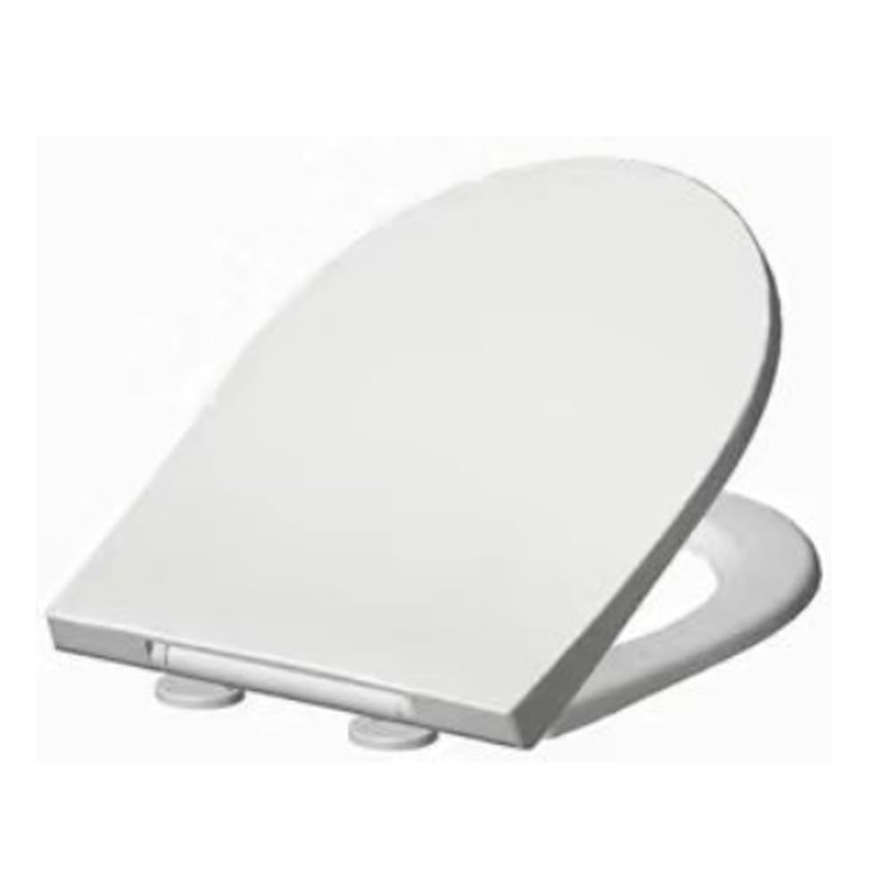 Grünblatt WC Sitz 515232 passend für Geberit Keramag Toilette icon Duroplast Absenkautomatik abnehmbar zur Reinigung