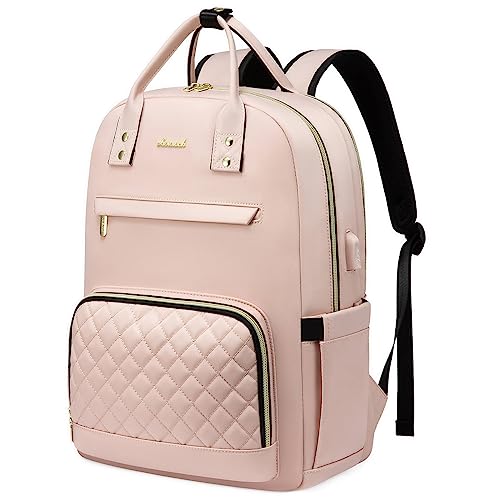 Lovevook Laptop Backpack Purse For Women Waterproof Teacher Nurse Bag, 15.6 Inch Work Laptop Bag With Usb Port, Business Travel Computer Backpack #TOP19