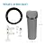 EcoPure EPS120 Whole House Water Softener for Medium Households (3-4 People) – AutoSense AI Efficiency Compact Cabinet Design