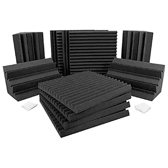 Auralex Studio Starter Kit Acoustical Treatment Pack - Charcoal