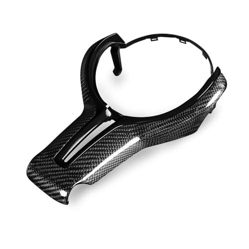 Fauful Carbon Fiber Steering Wheel Trim for BMW M3 F80 M4 F82 M6 F06 F12 F13 2014-2018