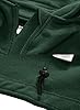 EKLENTSON Winter Jackets for Men Full Zip Soft Shell Warm Combat Hiking Jacket Coat Dark Green,XXL #3