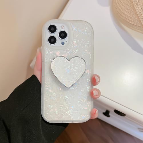 Coque à paillettes et motif cœur iPhone 16 le cadeau parfait original