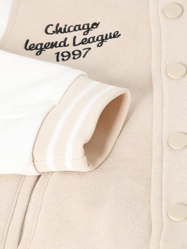 Max Boys Chennile Embroidered Varsity Jacket - Image 7