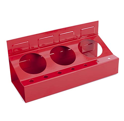 Ehomea2Z Magnetic Can Holder Spray Screwdriver Garage Organizer Red Tool Tray (Red) #TOP5