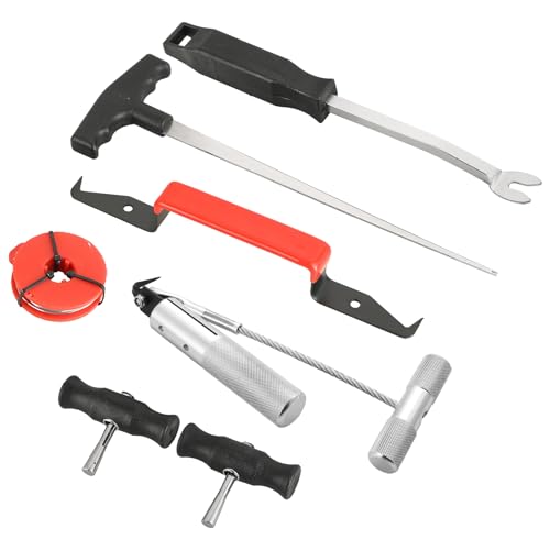 weyleity 7PCS Windshield Removal Tool Kit | Automotive Wind Glass Removal Hand Tool Car Windscreen Remover Set for Classic Vintage Car Windscreen Remover Set