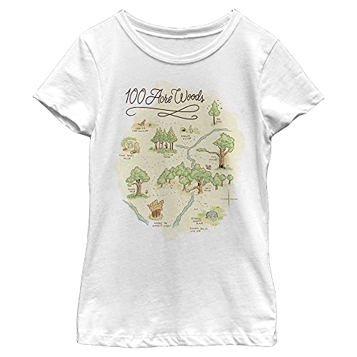 T-shirt Disney Winnie l'Ourson anti-irritation en coton doux pour peau de fille
