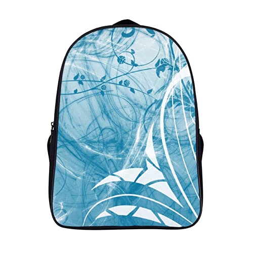 Sac à dos pour enfants et adultes bleu de voyage et travail 40x28x16cm