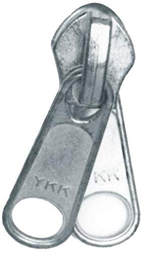 Ohio Travel Bag YKK Long Tab Reversible Slider, #8, Nickel Finish, Zinc Alloy, 8C-2-NP