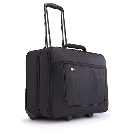 Case Logic ANR317K - Maletín de Ruedas para Ordenador portátil