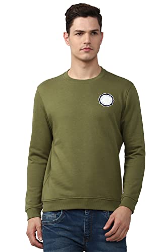 Image of Van Heusen Men's Polycotton Crew Neck Sweatshirt