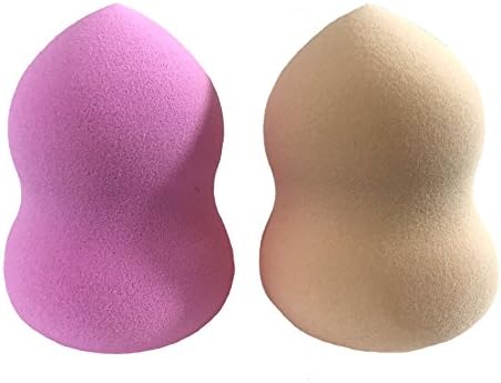 Essencell Cosmetic Pro Makeup Blender Sponges 2pc Pack - Easily Blend Liquid Foundation,Highlight and Contour-Flawless Sponge Applicator