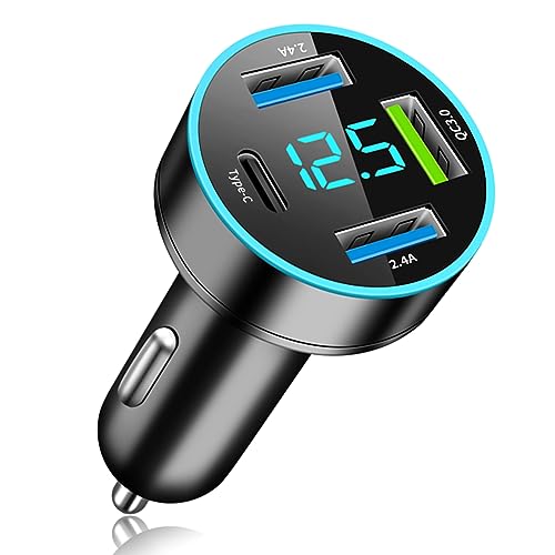 BELIYO VK[\Pbg usb  dv VK[\Pbg 4|[g QC3.0/TYPE-C ԍڏ[d  usb VK[\Pbgusb }[d LEDfW^fBXv[ ^ y d12`24V iPhone/iPad/Andro