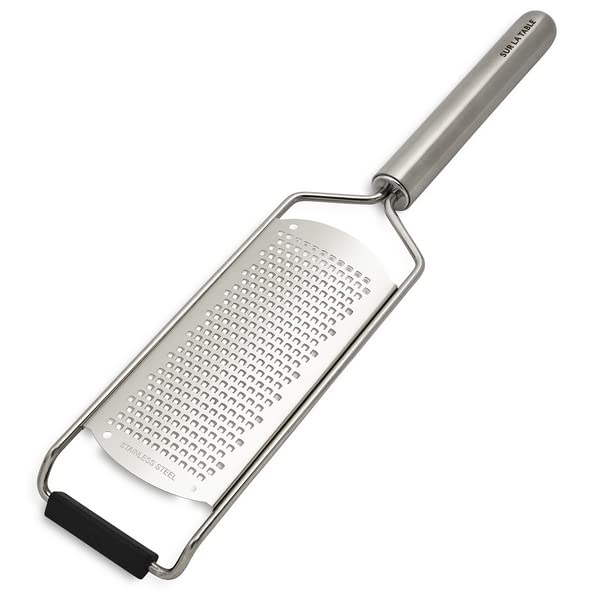 Sur La Table Stainless Steel Fine Grater, Silver