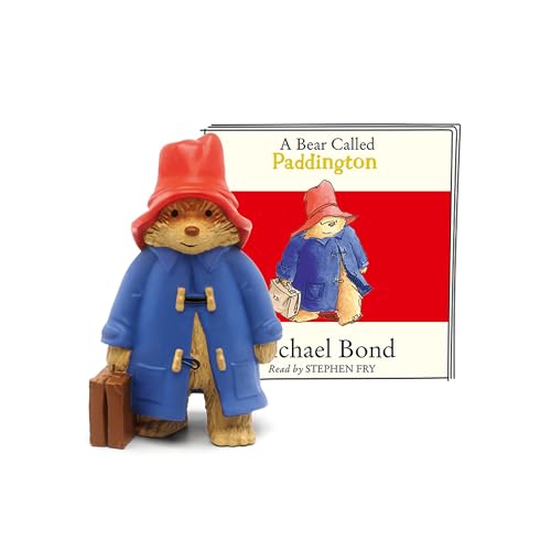 Tonies Paddington Bear Audio Toy Figurine from A Bear Called Paddington and Other Stories by Michael Bond, narrated by Celebrity Voices