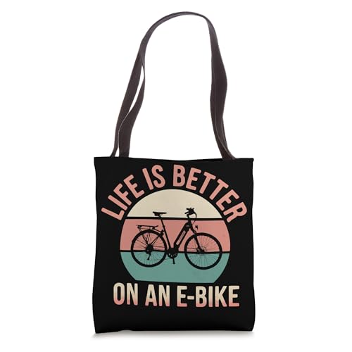 E-Bike Electric Bicycle Owner Environmentaly Friendly Tote Bag