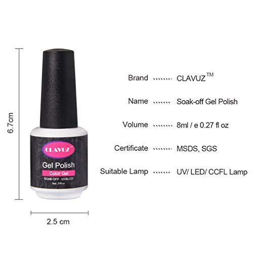 cat eyes UV nagellack Clavuz Katz augen shellac set Nail Gel Polish soak off Nagelgel,6 Farben Geschenk Kit,1x Magnet… – Bild 7
