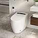 Weibath Modern Smart One-Piece 1.28 GPF Floor Mount Elongated Automatic Toilet & Bidet with Seat