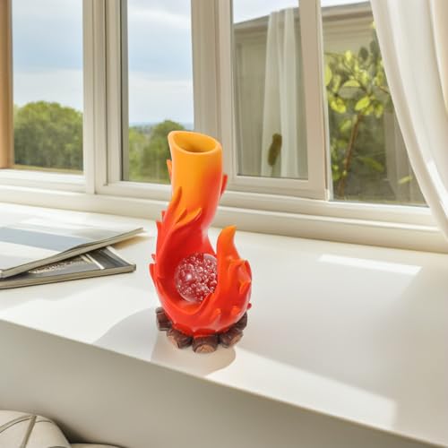 Objet déco moderne pour intérieur : vase oriental en résine Cabilock