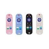KIDSZONE Remote Control Shaped Teether for 6–12 Month Babies – Promotes Biting Skill Development, Colour & Shape Recognition | Safe Teething Toy for Infants & Toddlers (Assorted Colors)