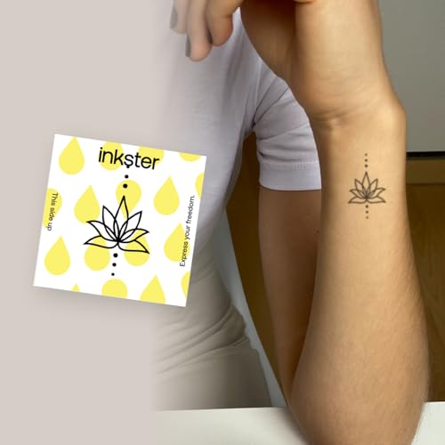 Inkster Tattoo Lotus mit Punkten | NEU:...