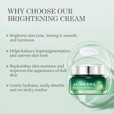Aloderma Aloe Face Cream Set, 3 pieces - Farm Fresh Aloe Vera Skin Care Set