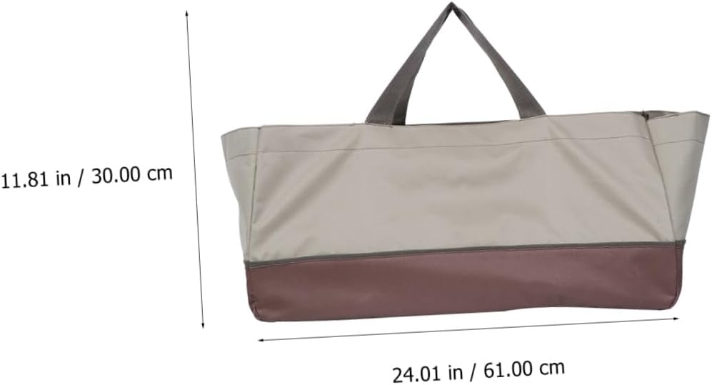 Ciieeo Log Carrier Oxford Cloth Bag Firewood Holder Tote Handbag Stain Resistant Outdoor Storage
