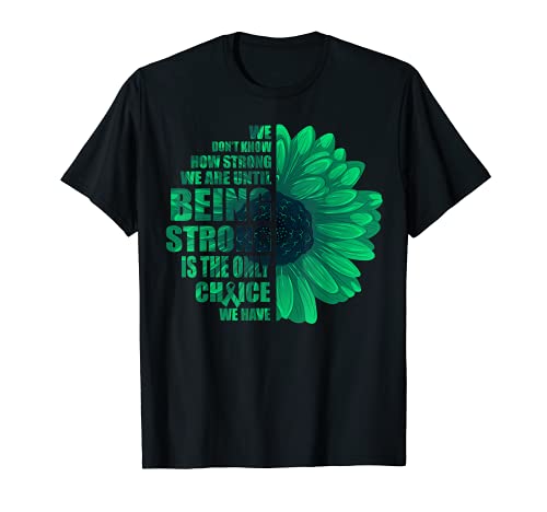 El cáncer de hígado Ser fuerte es la única opción regalo Camiseta