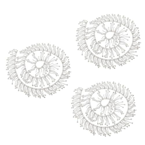 Franges en strass argentées : l'accessoire haute couture pour vêtements - 2