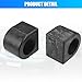 uxcell 2pcs Car Suspension Stabilizer Bar Bushings No.A1663231465 for Mercedes-Benz GL350 GL450 GL550