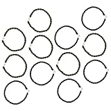 MOLUCKFU 1セット 携帯用ブーツ固定 性ロープ アウトドア用パンツ スト 12個