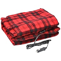 Amazon.com: Heated Car Blanket – 12-Volt Electric Blanket for Car, Truck,  SUV, or RV – Portable Heated Throw for Car or Camping Essentials by  Stalwart (Navy Blue) : Everything Else
