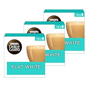 Nescafé Dolce Gusto capsules Flat White – 48 koffiecups – geschikt voor 48 koppen koffie – Dolce Gusto cups