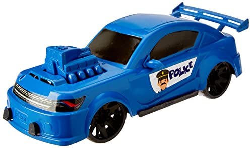 Kendy, Carrinho Police Federal Med, Azul, 28 cm