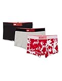 Tejido ligero Diesel UMBX-damienthreepack Bóxer, E6479-0NGAC, M (Pack de 3) para Hombre