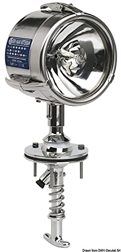 Projecteur orientable DHR OSCULATI 24V spot d'intérieur haut de gamme pour voilier