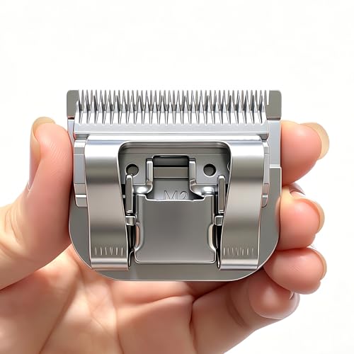 OwnLifeYF 50# 0.2mm 1/125” Blade, Pet Grooming Clipper Replacement Blades Compatible with andis/wahl/Oster Dog A Series Clippers, Detachable, Size 50, Stainless Steel, Extremely Short in Length (S50) — view 4