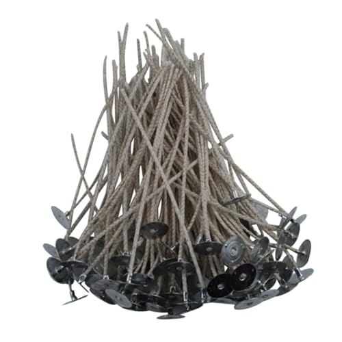 Gatuida 200 piezas mechas de algodón para velas