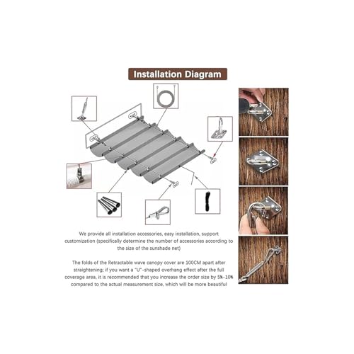 Toldo retráctil para pérgola ideal para cenas en el porche 8