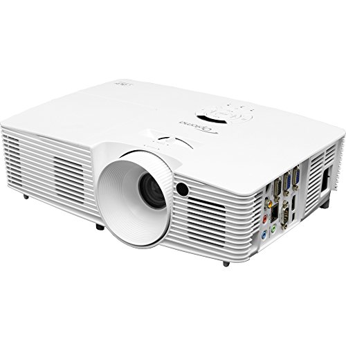 Optoma W351 Full 3D WXGA 3800 Lumen Multimedia DLP Projector with Superior Connectivity and Extended Lamp Life