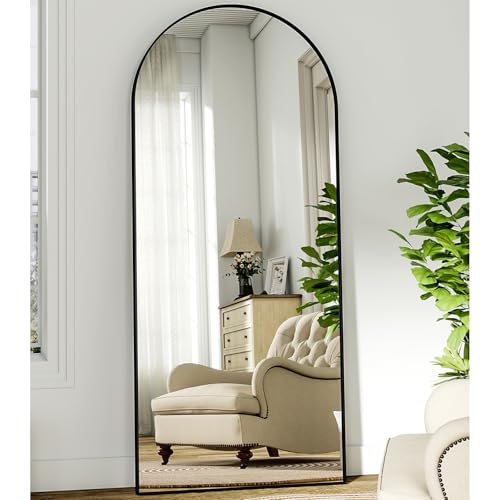 BEAUTYPEAK 181x63 cm Großer Bogen Ganzkörperspiegel, Gewölbter...