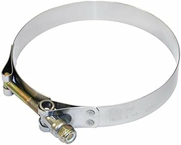 EMPI 16-5161 Stainless Steel T-Bolt Clamp - For Alternator / Generator - VW Dune Buggy Bug Ghia Thing Trike Bus Baja