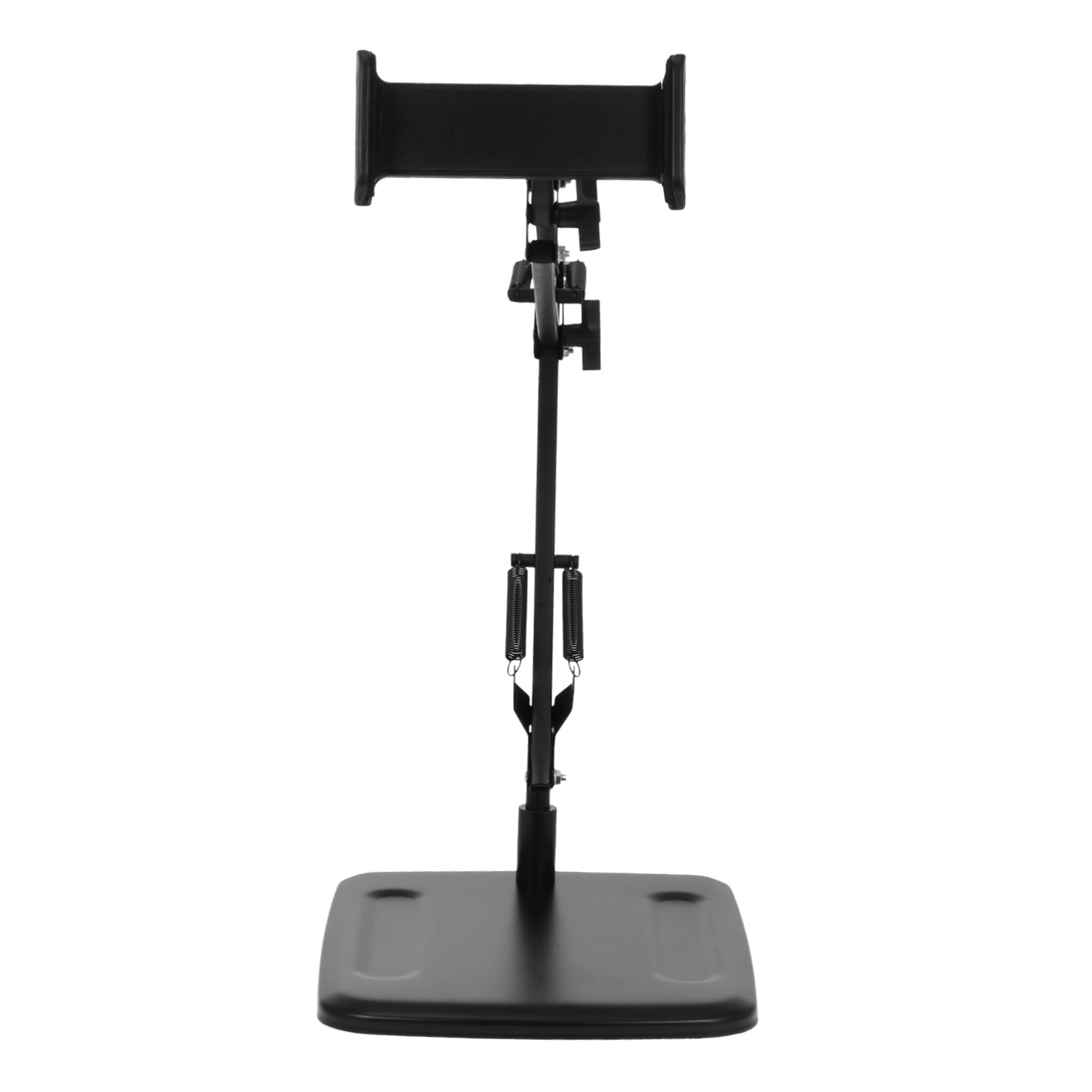 Supporto Per Cellulare e Tablet Treppiede Da Tavolo Per Videochiamate e Streaming Design e Compatibile Con Smartphone e Tablet Nero