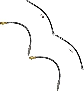 4 PCS Front Rear Set Brake Hydraulic Hose Replacement 3461725,Brake Hoses fits Chrysler Imperial,New Yorker,Newport,Town & Country 1970 1971-1972 fits Dodge Monaco 1970-1972